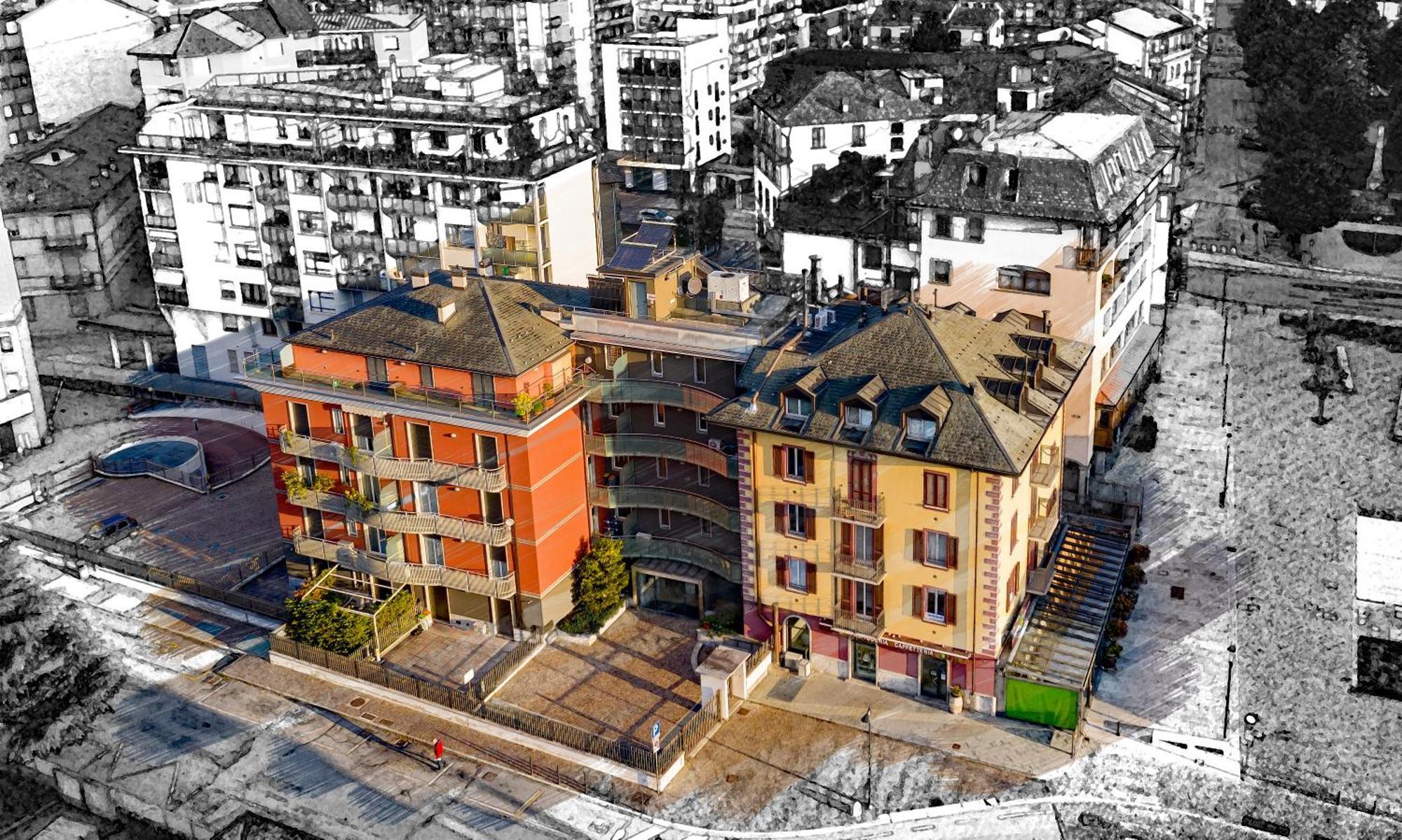 Apartamento Residenza Il Castello Sondrio Exterior foto